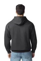 Hanorac unisex Gildan Softstyle™ Midweight Fleece Adult personalizat, pe model