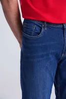 Pantaloni bărbați So Denim Leo Straight Jeans personalizați, pe model