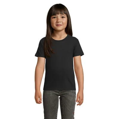 CRUSADER KIDS T-SHIRT 150g personalizat, deep black