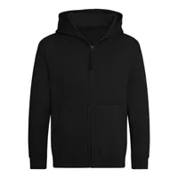 Bluză copii Just Hoods Zoodie personalizată, negru