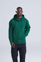 Bluză bărbați Just Hoods Zoodie personalizată, pe model