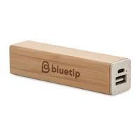 Power bank 2600 mAh personalizat, vedere zona de personalizare