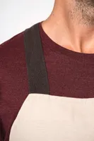 Șorț Kariban Organic Cotton personalizat, pe model