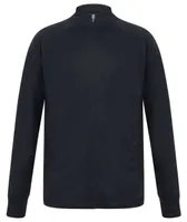 Tricou unisex Finden + Hales Adult S Knitted Tracksuit Top personalizat, albastru