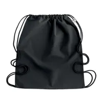 Rucsac cu cordon din bumbac personalizat, vedere detaliu