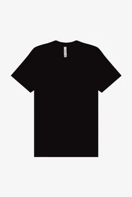 Tricou unisex Bella Poly-cotton Short Sleeve personalizat, negru