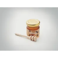 Borcan de miere din flori 50gr personalizat, vedere detaliu