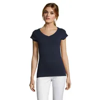MOON FEMEI T-SHIRT 150g personalizat, french navy