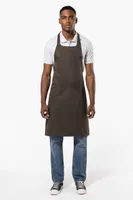 Șorț Kariban Cotton With Pocket personalizat, pe model