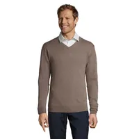Bluză bărbați Sol's Galaxy V-neck Sweater personalizată, medium grey