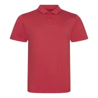Tricou polo bărbați Just Polos Tri-blend personalizat, pe model