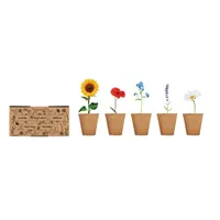 Kit de creștere a florilor personalizat, vedere detaliu