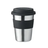 Pahar oțel inoxidabil 350ml personalizat, vedere detaliu