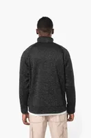 Jachetă bărbați Kariban Full Zip Heather personalizată, pe model