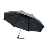 Umbrelă pliabilă reversibilă personalizată, gri