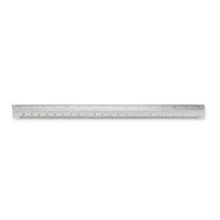 Riglă 30 cm din aluminiu personalizată, vedere lateral