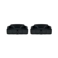 Set de 2 genunchiere personalizat, vedere spate