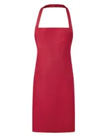 Șorț Premier Essential Bib personalizat, roșu