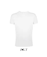 Tricou bărbați SOL'S Regent Fit Round Neck Close Fitting personalizat, alb