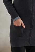 Bluză damă Premier Long Length Knitted Cardigan personalizată, pe model