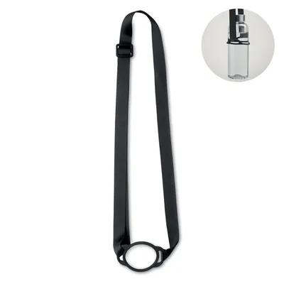 Lanyard cu suport pentru pahar