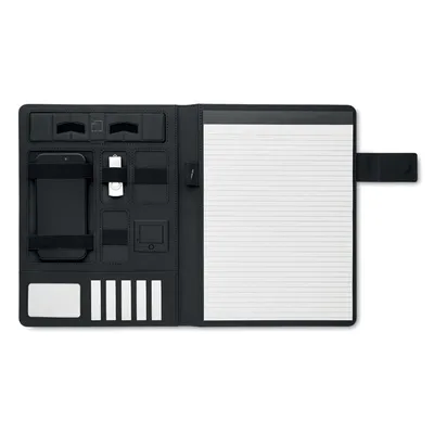 Dosar A4 cu încărcător wireless personalizat