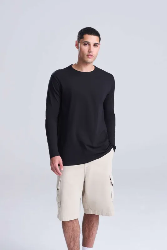Tricou cu mânecă lungă unisex Ecologie Erawan Organic