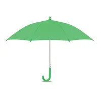 Umbrelă copii 18" automată personalizată, verde