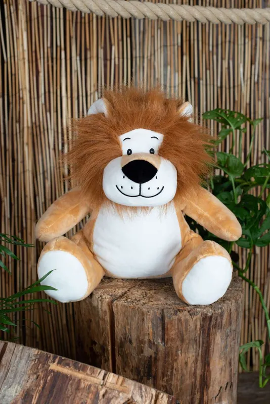 Mumbles Zippie Lion personalizat, pe model