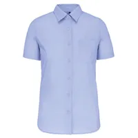 Cămașă damă Kariban Judith Short-sleeved personalizată, albastru