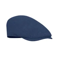 Șapcă plată tip Newsboy 320 gr/m² personalizată, albastru