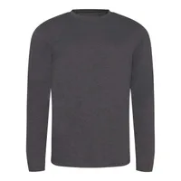 Tricou bărbați Just Ts Tri-blend T personalizat, gri