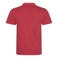 Tricou polo bărbați Just Polos Tri-blend personalizat, pe model