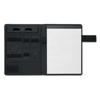 Dosar A4 cu încărcător wireless personalizat, vedere spate