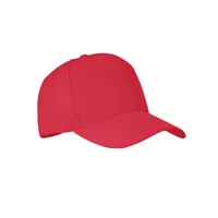 Șapcă rpet 5 panele 210gr/m² personalizată, roșu
