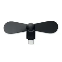 Ventilator USB portabil personalizat, vedere spate