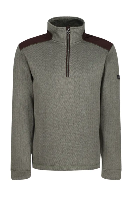 Jachetă polar bărbați Regatta Holbeck Half Zip Fleece
