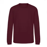Bluză copii Just Hoods Awdis Sweat personalizată, roșu