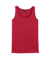 Tricou damă Gildan Softstyle™ Tank Top personalizat, roșu
