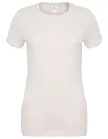 Tricou damă SF Clothing Feel Good Stretch T personalizat, natural