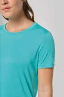Tricou damă Proact Triblend Round Neck Sports personalizat, pe model
