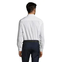 Cămașă bărbați Sol's Baltimore Poplin personalizată, vedere spate
