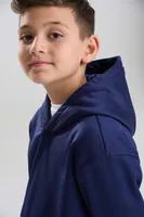 Hanorac copii Just Hoods Sports Polyester personalizat, pe model