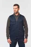 Vestă unisex Designed To Work Polycotton Multi-pocket Vest personalizată, pe model