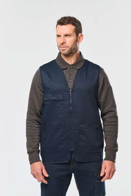 Vestă unisex Designed To Work Polycotton Multi-pocket Vest personalizată