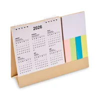 Calendar de birou cu memopad personalizat