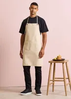 Șorț Premier Artisan S Choice Double Pocket Canvas personalizat, pe model
