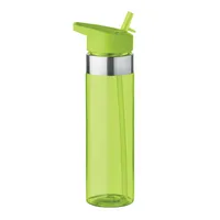 Sticlă sport tritan personalizată, transparent lime