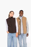 Vestă softshell damă Kariban Softshell Bodywarmer personalizată, pe model