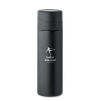 Sticlă cu perete dublu 420 ml. personalizată, vedere zona de personalizare